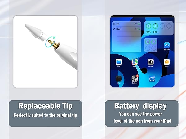 Amazon.com: Replaceable Apple Pencil 2nd Generation with