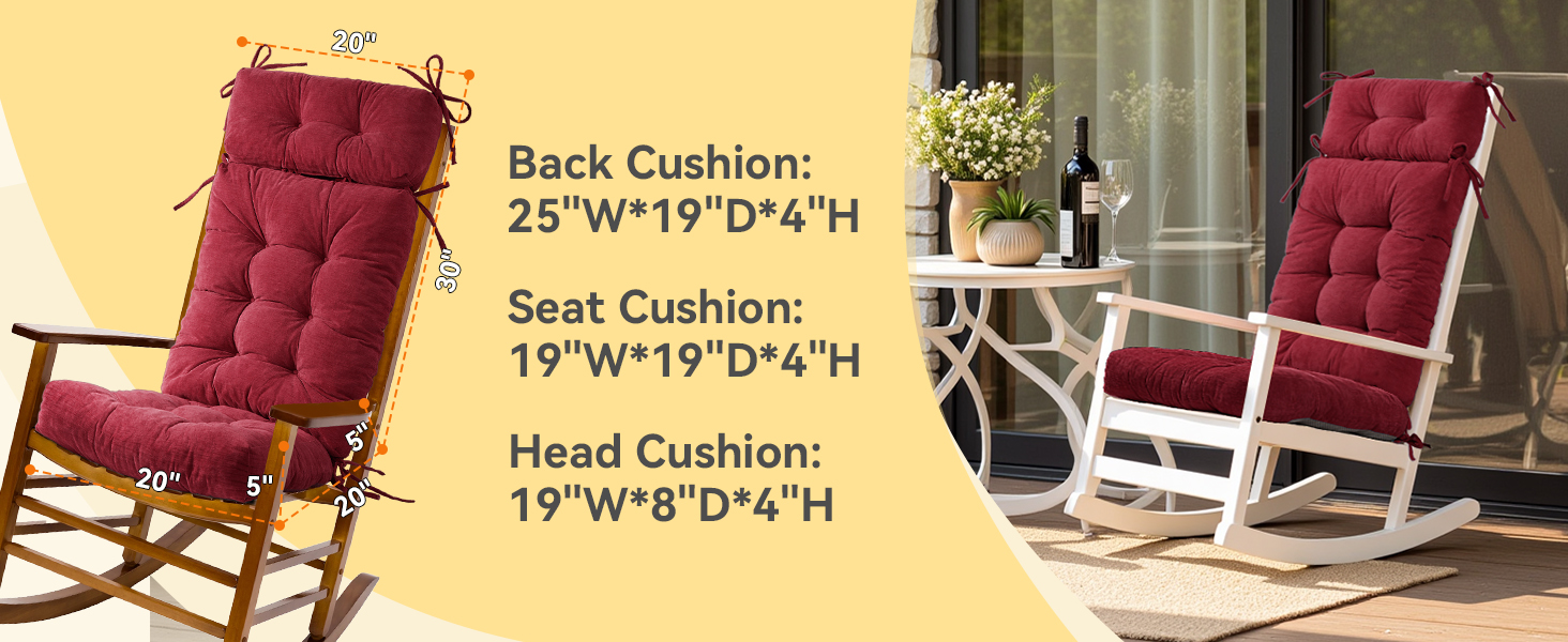 Rocking Chair Cushions