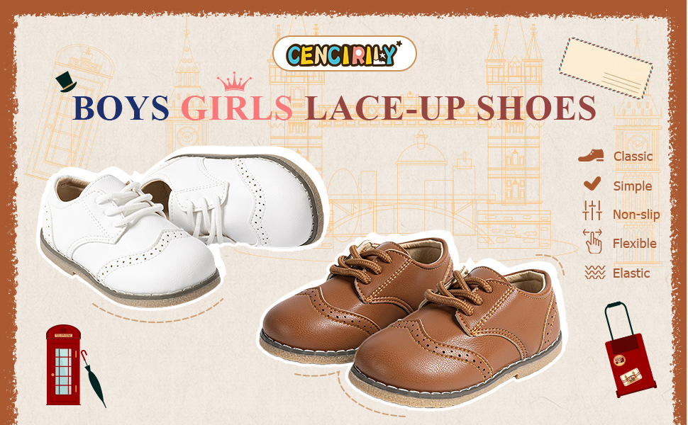 boys girls lace up shoes