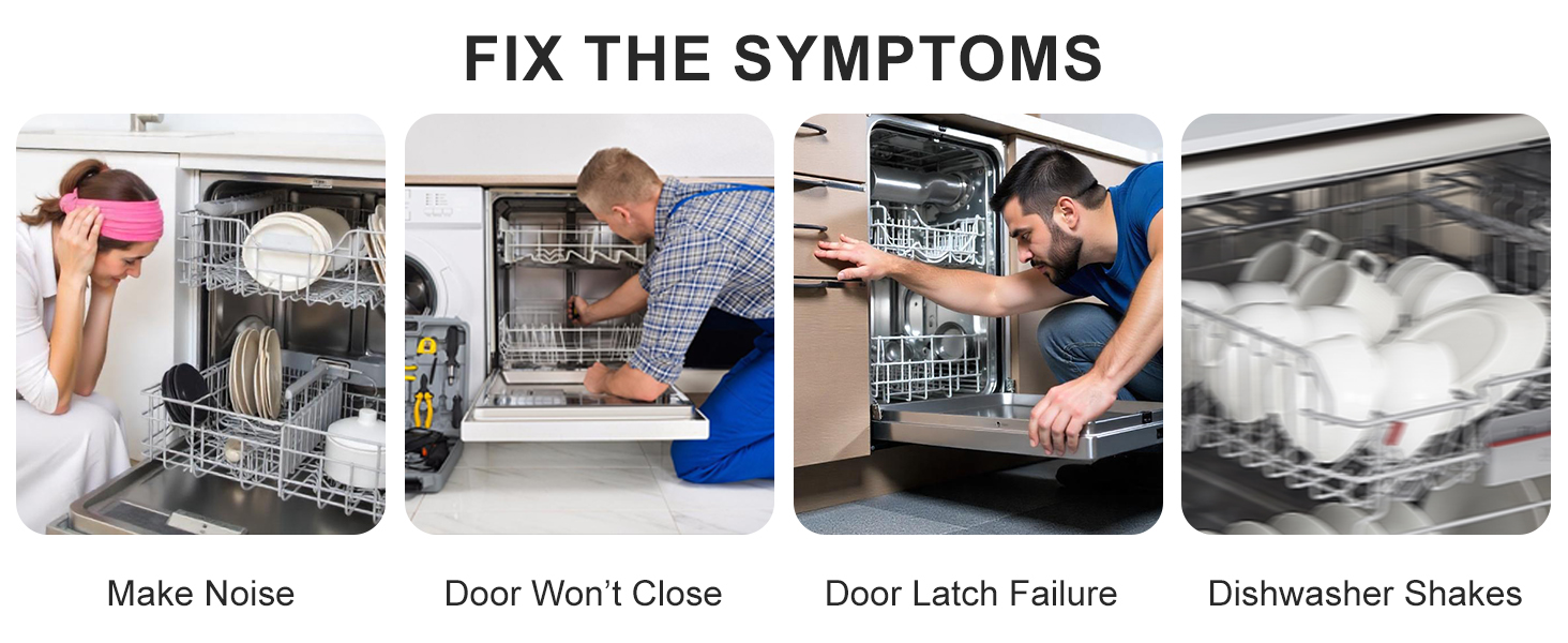 dishwasher mounting clips