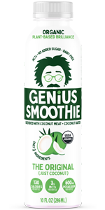 genius juice the original just coconut smoothie