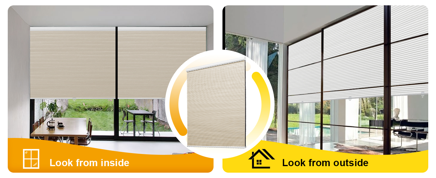 Cellular Shades Cordless