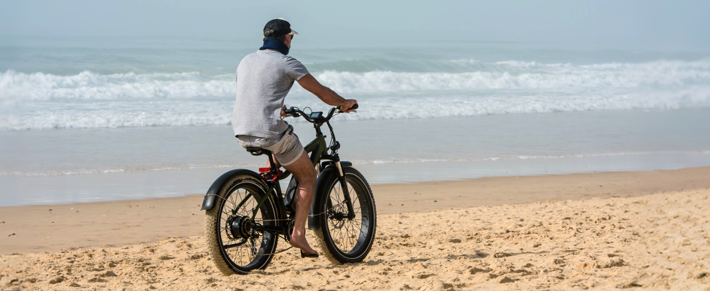 Fat tire bike