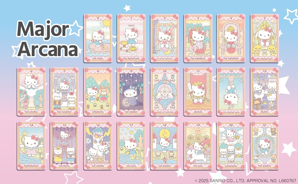 ハローキティのタロット占い LUNA's HELLO KITTY TAROT』ハローキティのタロットが新発売