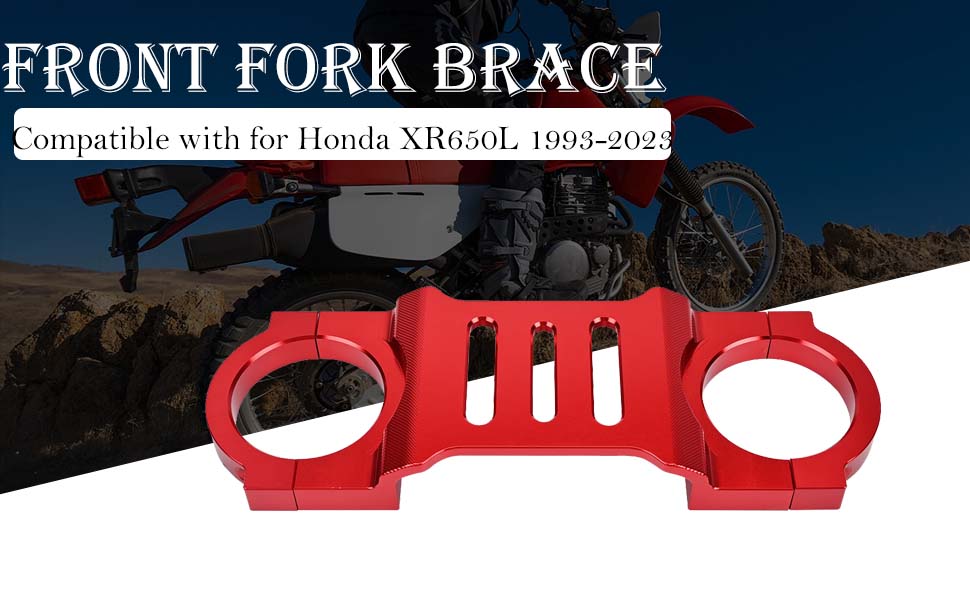 OICCTBF Front Fork Brace for Honda XR650L 19932023