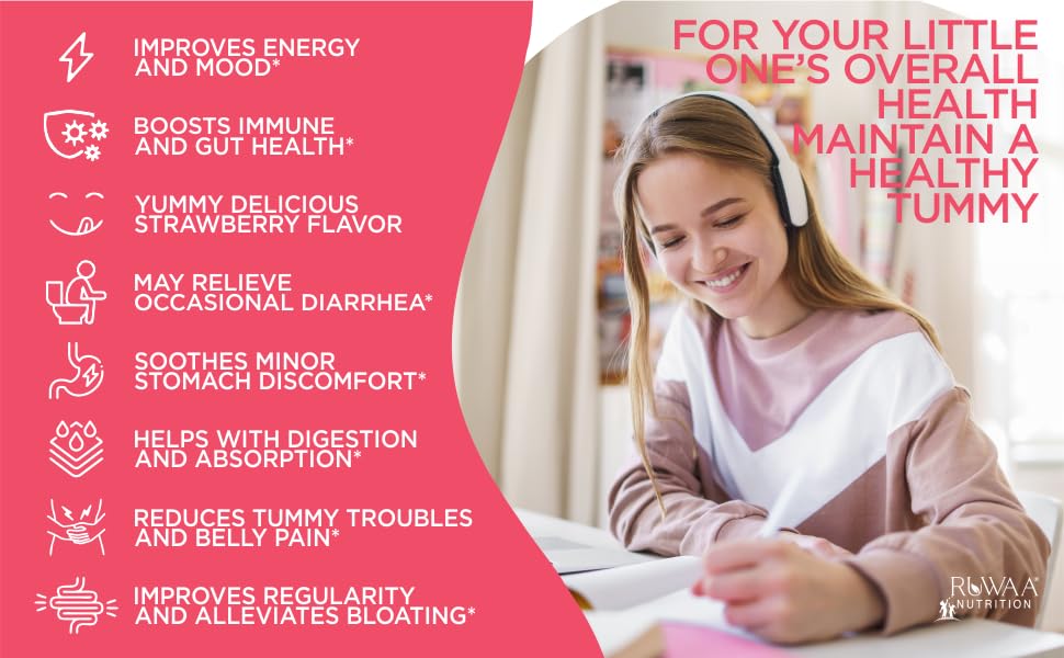 digestive supplements for kids, gut vitamins for kids, children probiotic vitamins, kids gut health