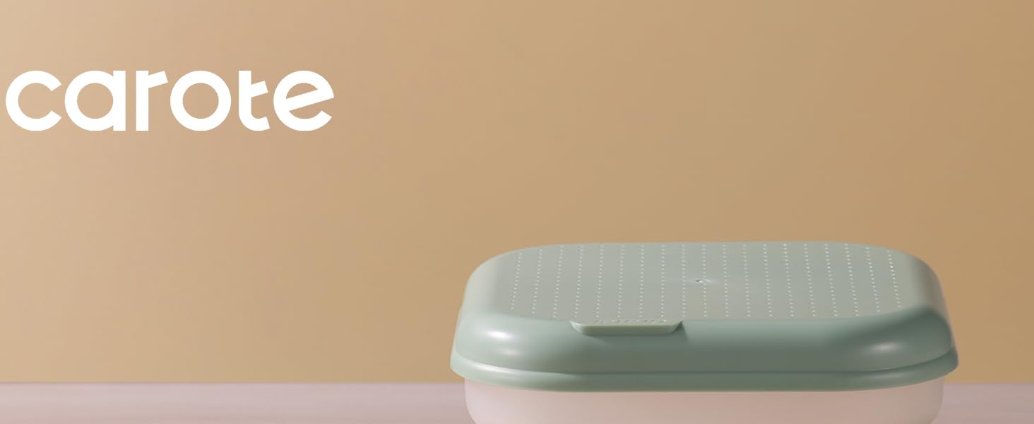 CAROTE Manual Mandoline Slicer with Container