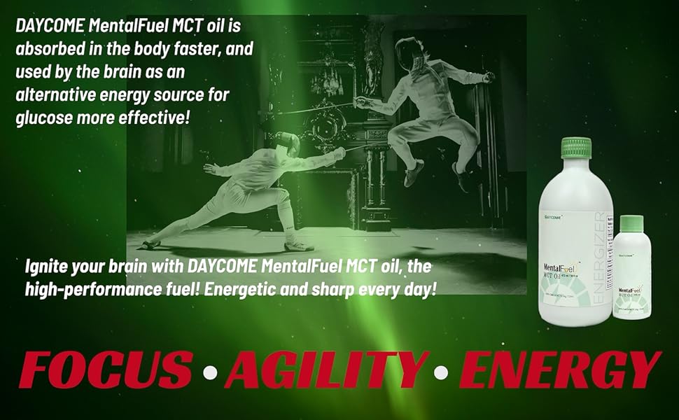 Mentalfuel 100% C8 & C10 MCT Oil