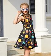 girls sleeveless dress