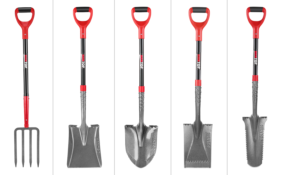 HANTOP Spade Shovel - Durable Garden Tool -18 HANTOP Spade Shovel - Durable Garden Tool -18