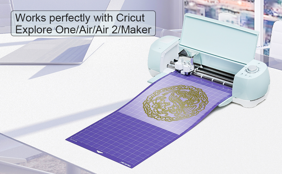 WORKLION Cutting Mat 12x24 for Cricut Cricut Explore One/Air/Air 2