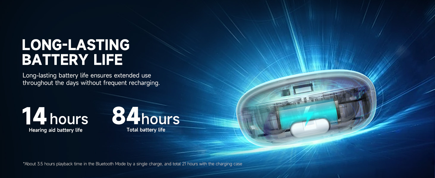 long lasting battery life