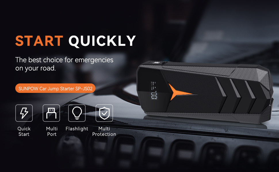 jumpstart portable car jump starter