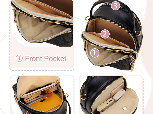 Amazon.com: Mini Backpack Purse,VONXURY Fashion Small