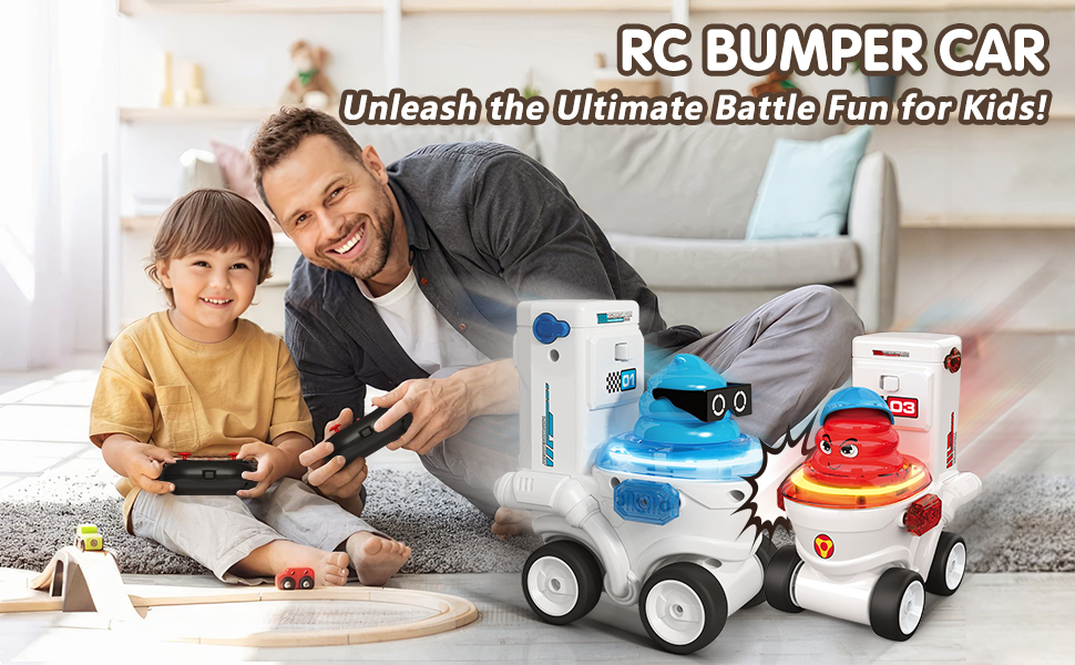remote control car rc cars toys for boys girls age 3-8+ bumper car kids toys Christmas gifts