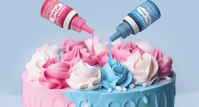 food colouring, food coloring, food dye, food colouring liquid, food coloring for cakes, cream