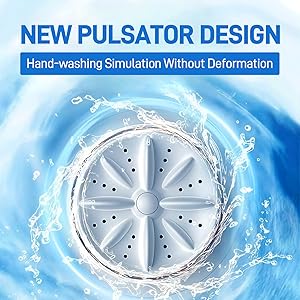 New pulsator design Ye02 underwear washer