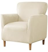 MIFXIN Banquet Armchair Slipcovers Chair Cover Velvet Stretch Armchair Sofa Cover 1 Piece Spandex...