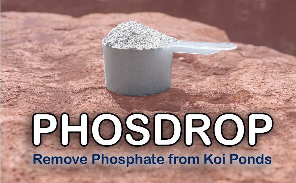 PhosDrop Phosphate Remover Treats 20,000 gallons Pond