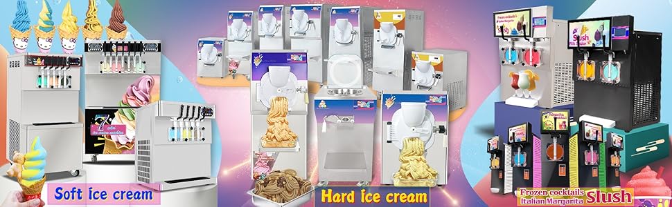 Commercial 3 Flavors Soft ice Cream Machine,Soft serve ice Cream Making Machine,ice Cream maker 29 55