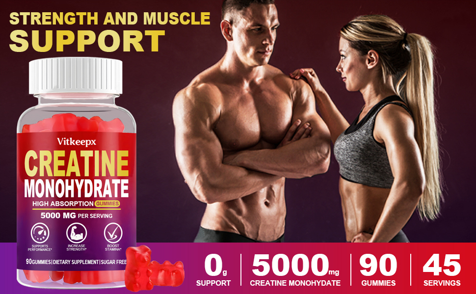 creatine monohydrate gummies 5g