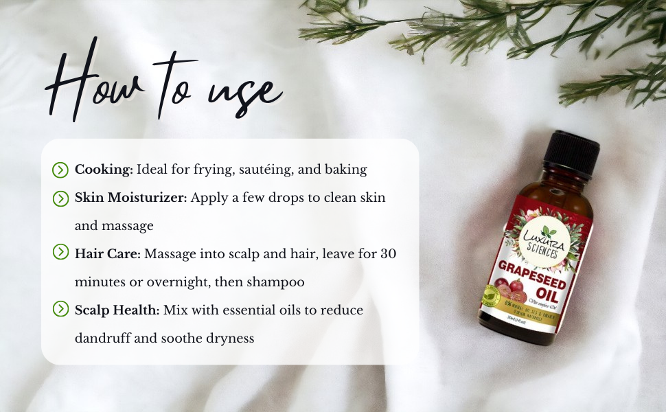 Luxura Sciences Grapeseed Oil