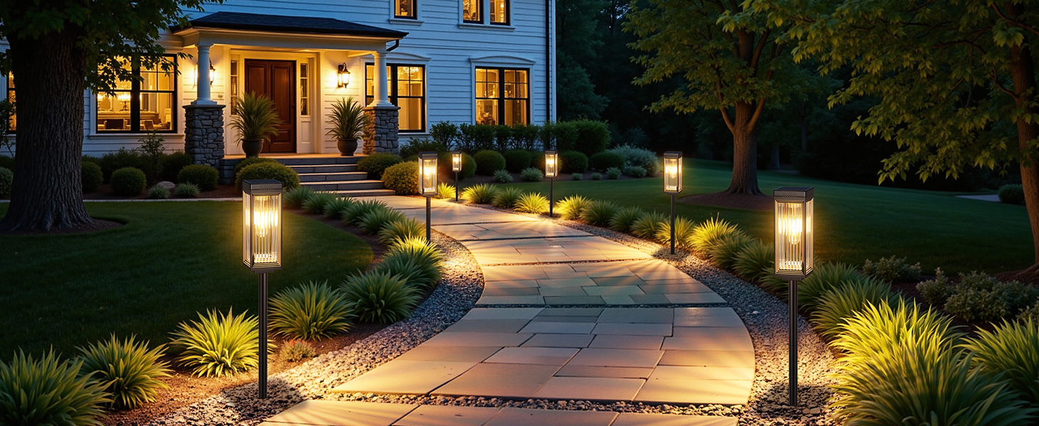 solar walkway lights
