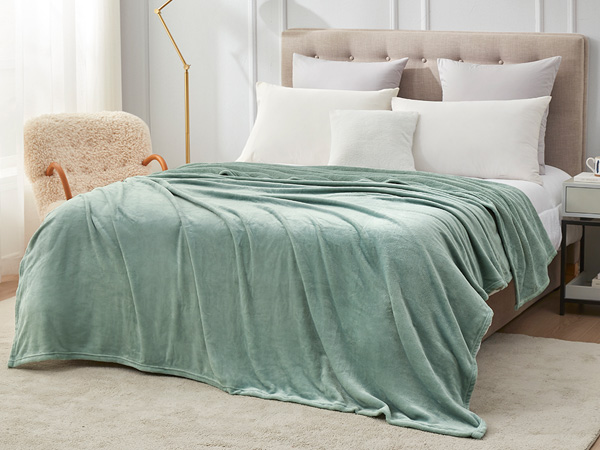 【サイズ:140x200_色:カルダモングリーン】Hansleep 毛布 シング Amazon｜Hansleep 毛布 シングル 夏用 ブランケット 140x200cm