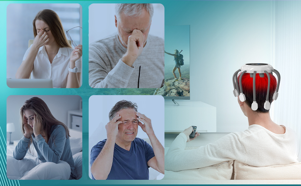 electric scalp massager head massager