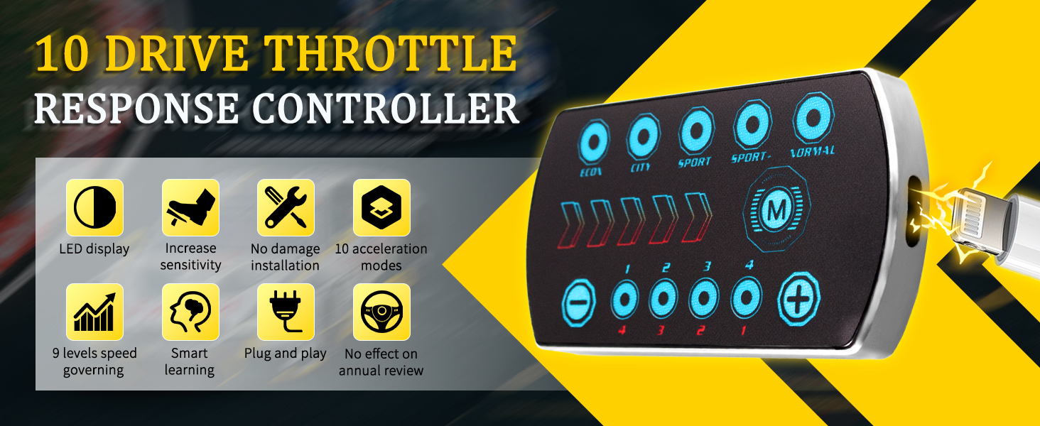9 drive throttle controller