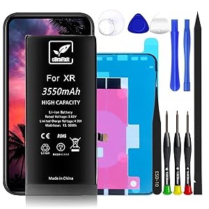 Amazon | cDraFixit iPhone XR バッテリー 交換キット 3550mAh 大容量
