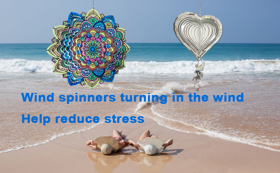 Hanging Wind Spinner for Yard Garden