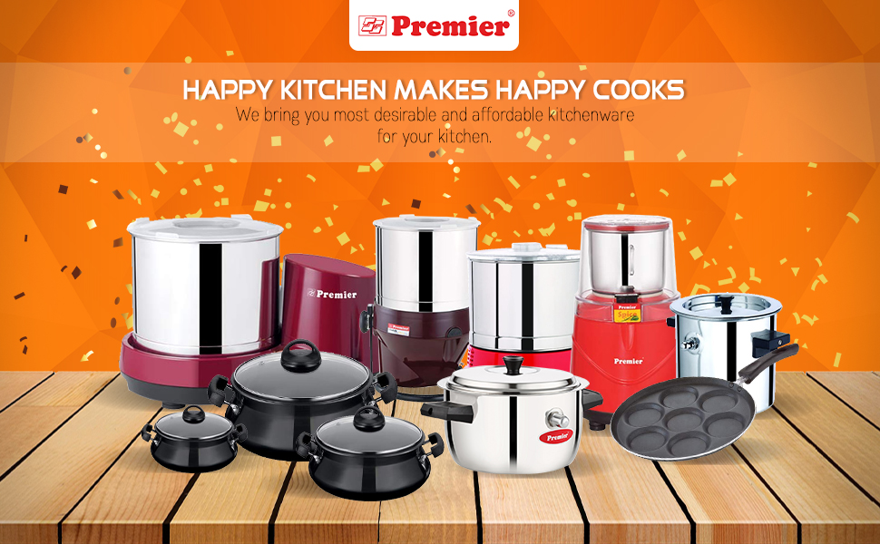 Premier,Aluminium,PREMIER,Non Stick,Aluminium Omini Uthappam Tawa,SPN-MX9E8