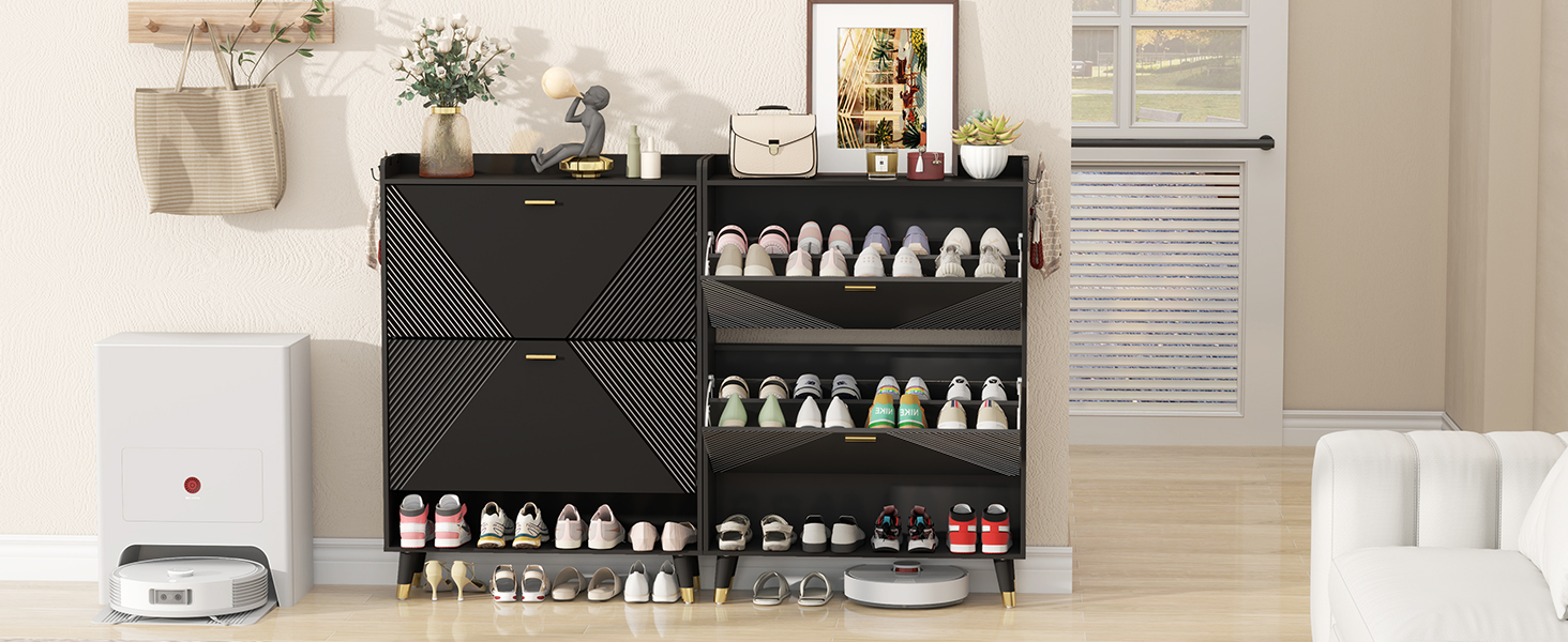 howcool shoe cabinet for living room