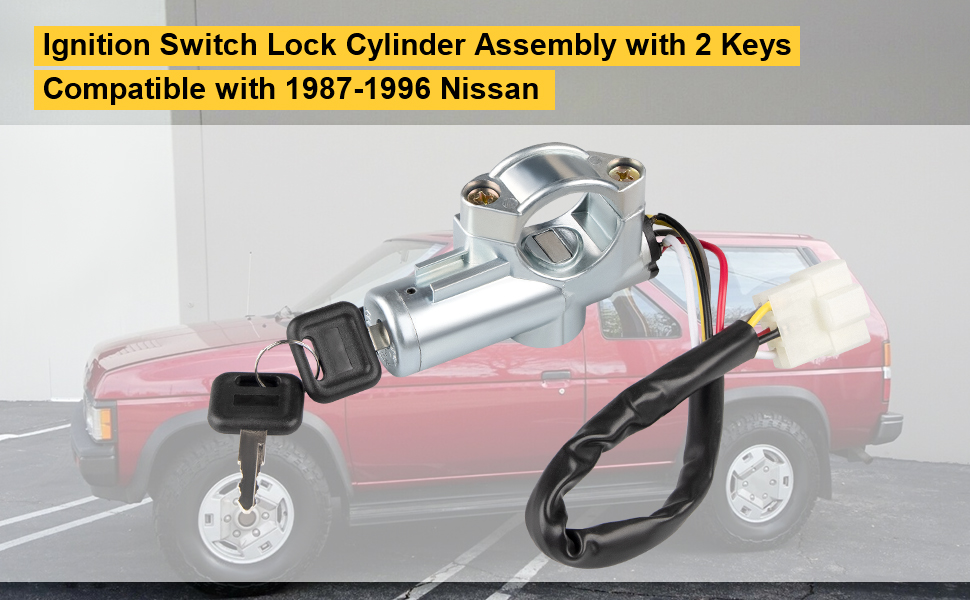 Amazon.com: WMPHE Ignition Switch Lock Cylinder Assembly for