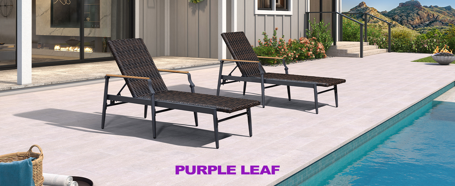 patio lounge chairs aluminum metal heavy duty padded chaise with cushion set of 2 lounge outside