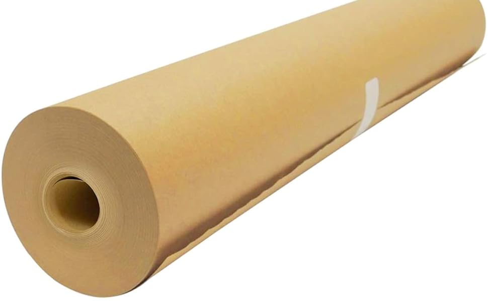 ASPIRE UK® Kraft Paper Roll Jumbo Value Pack Brown Paper Packing
