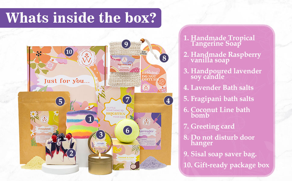 scented candles gift set perfume skin care gift sets beauty bath bombs birthday gifts for women