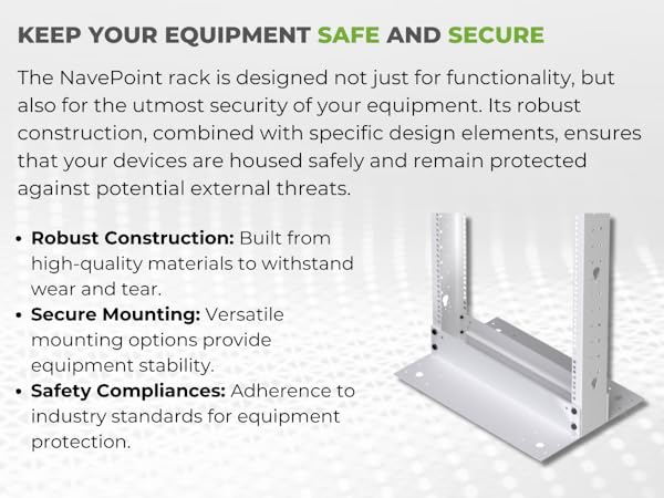 棚2 Amazon.com: NavePoint 25U 2 Post Rack Open Frame Server Rack