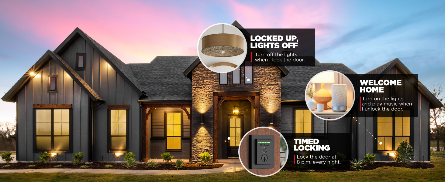 kwikset halo finger print wi-fi enabled contemporary smart lock