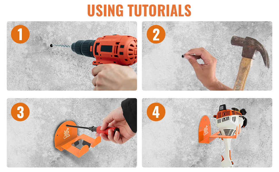 Garage Organizer & Garden Tool Hanger