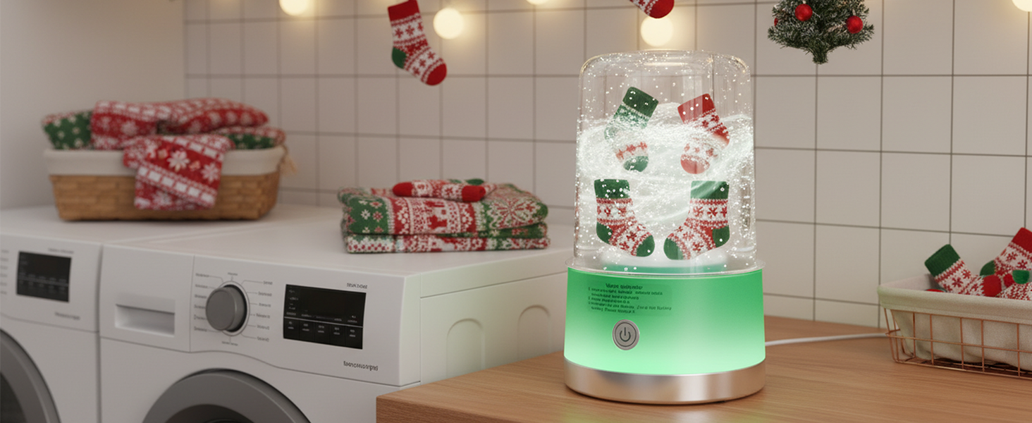 Underwear Washing Machine | Portable 1L Rechargeable Mini Washer Deep Cleaning of Underwear, Baby Small Clothes, Socks | Lightweight and Compact for Apartment, Dorm, Hotel, Travel (White) 20 1