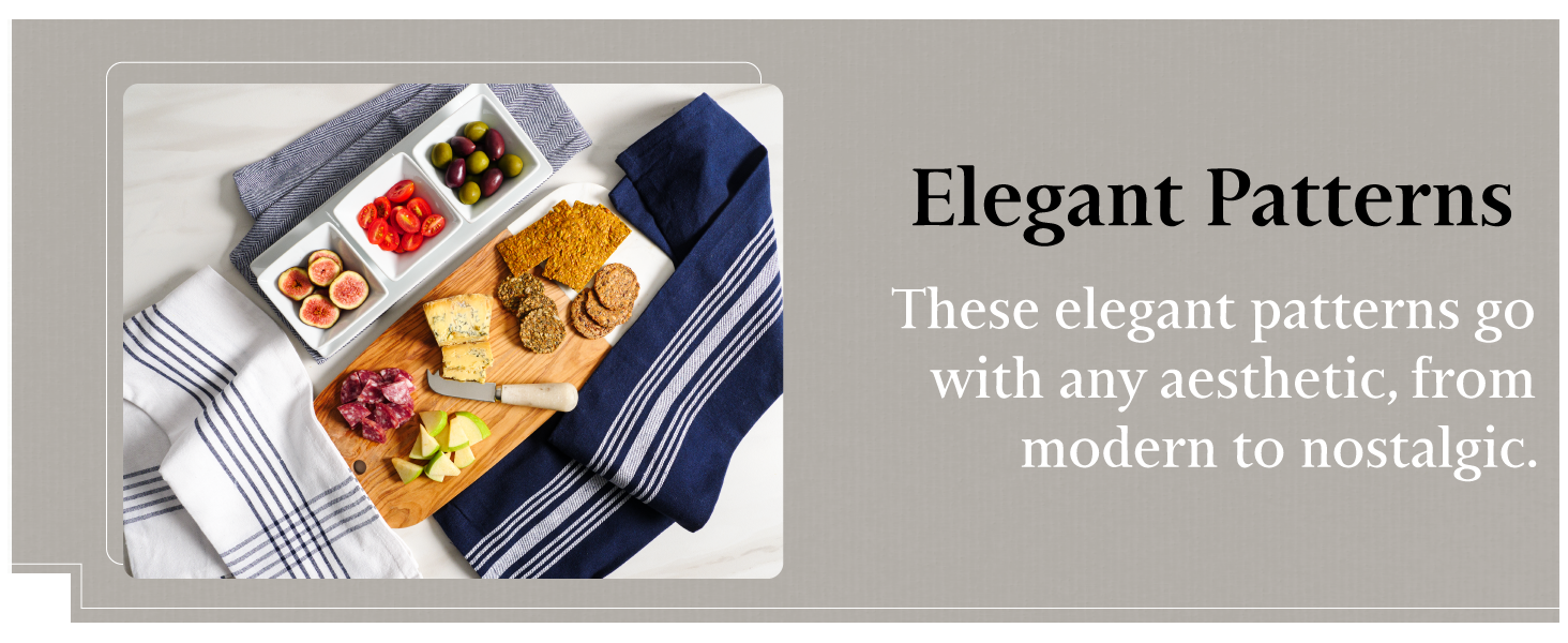 KAF Home Soho Kitchen Dish Towel Set of 10