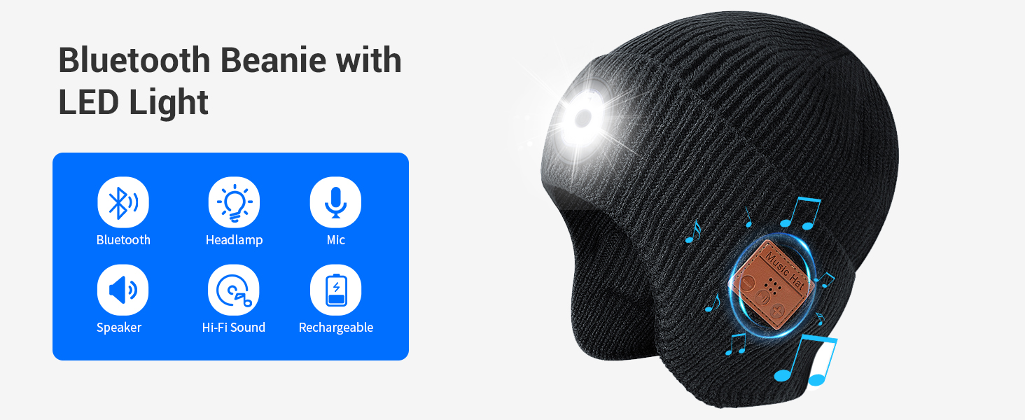 Bluetooth Beanie Hat