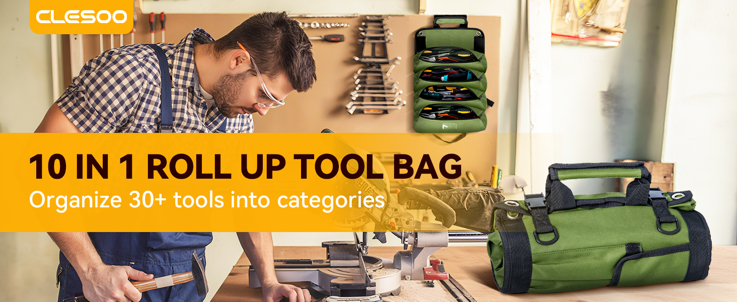 Roll Up Tool Bag