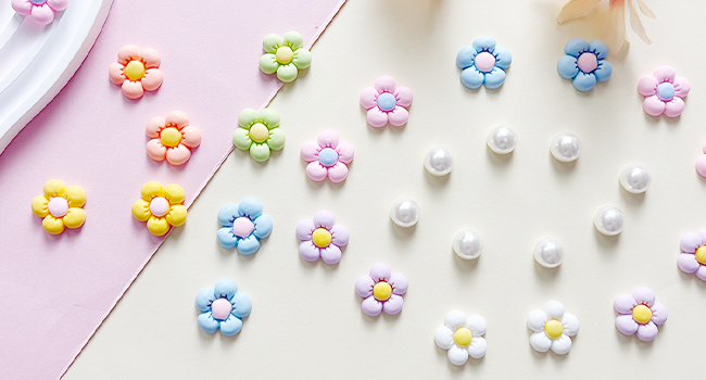 flower shoe chains charms