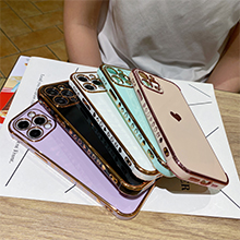 iPhone 12 Pro Max Case Plating Gold