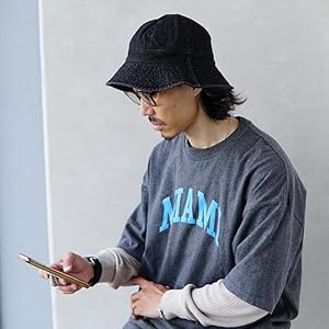 ジョイナー　応援ハット Amazon | [PENNANT BANNERS] デニム メトロハット メンズ
