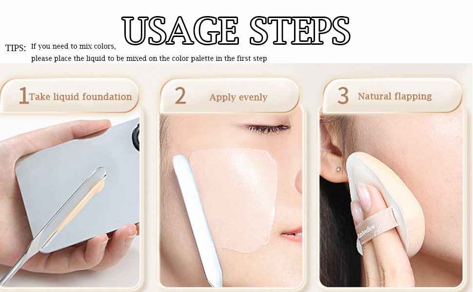 Stainless Steel Make Up Palettes