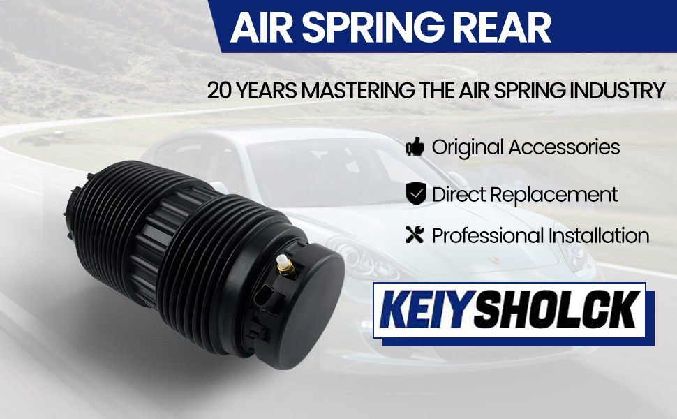 Amazon.com: KEIYSHOLCK Rear Air Spring Bags Compatible with
